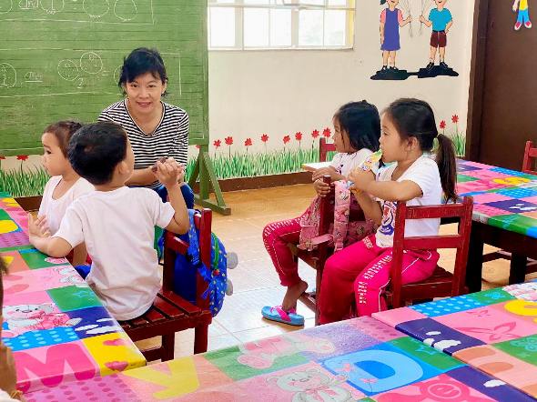 A visit to the day care pupils of San Vicente West Child DevelopmentCenter (1)
