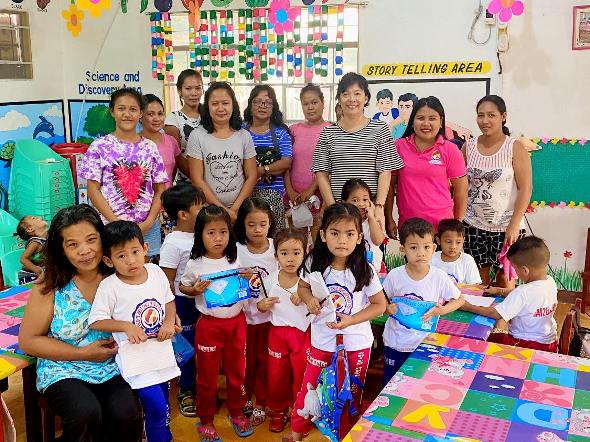 A visit to the day care pupils of San Vicente West Child DevelopmentCenter (2)